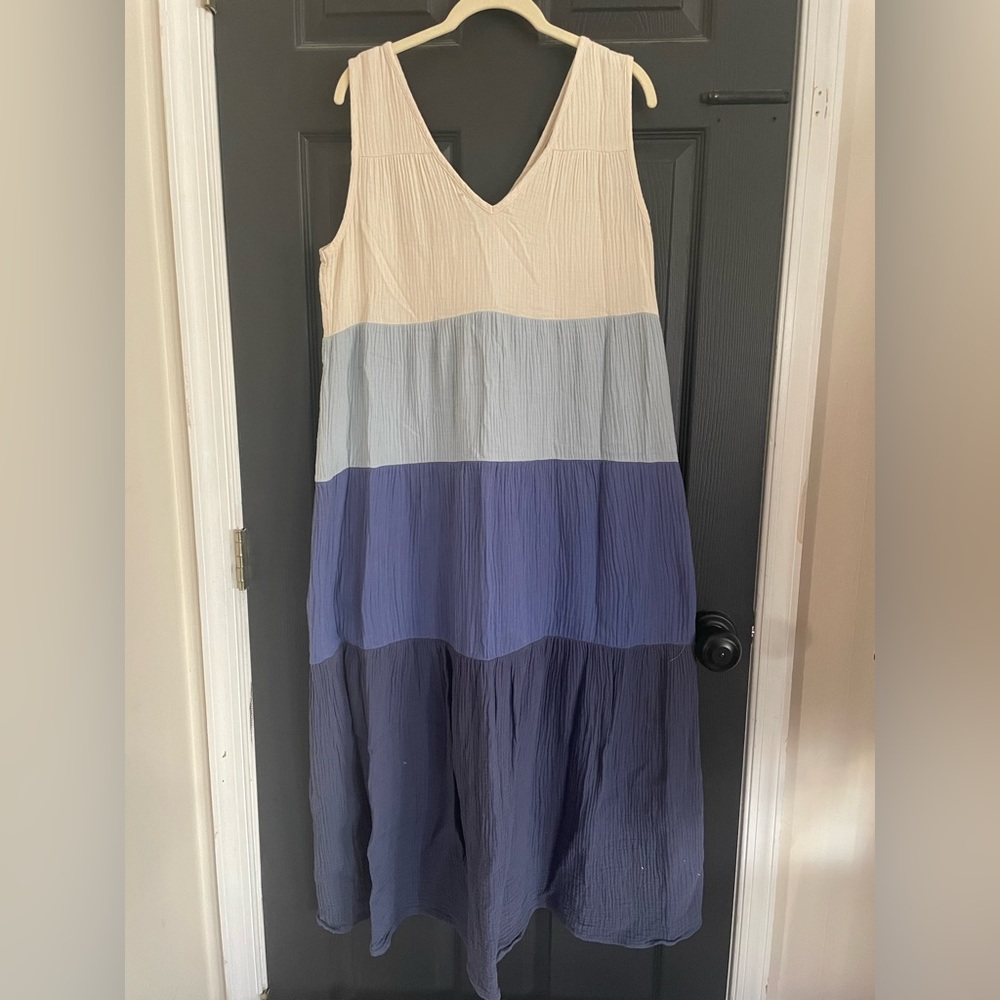 Marine Layer Gauze Midi dress size M